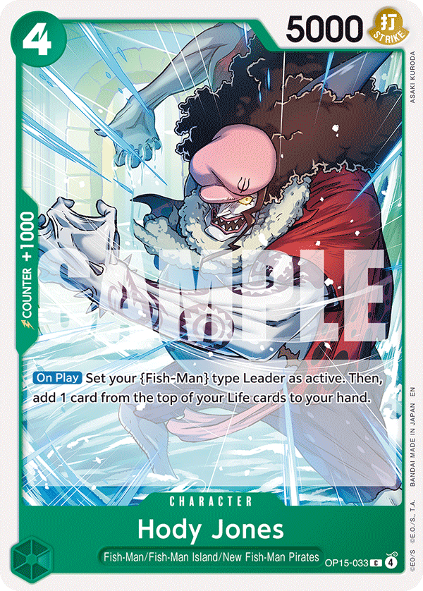 Hody Jones (OP15-EB04 OP15-033)