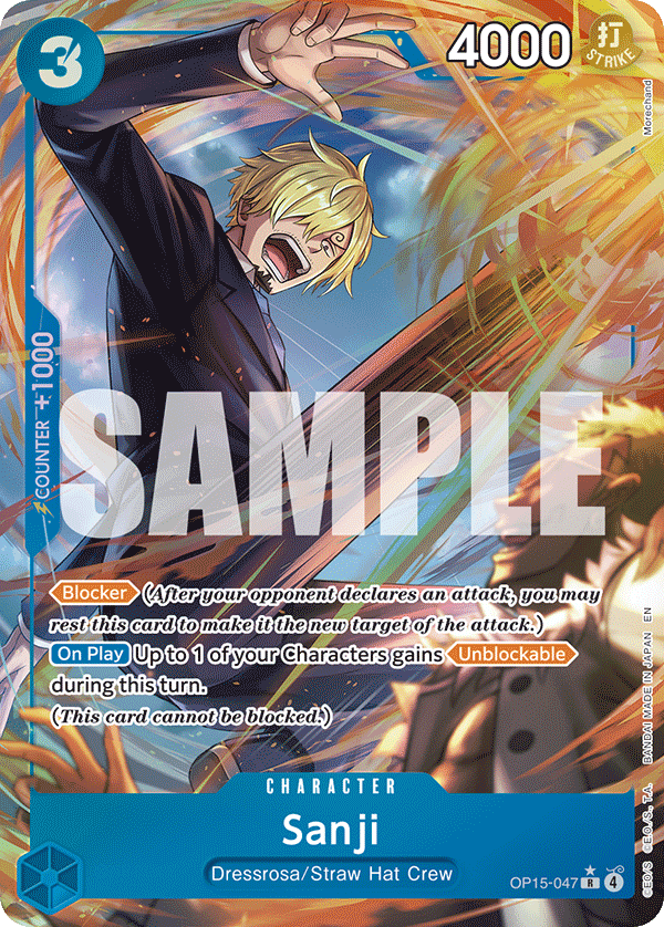 Sanji (OP15-EB04 OP15-047_p1) — Alt Art