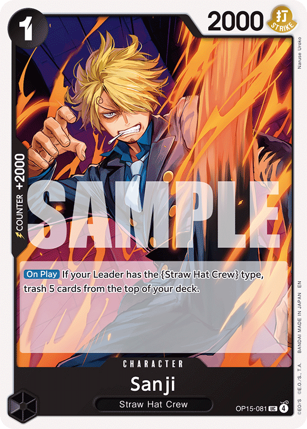 Sanji (OP15-EB04 OP15-081)