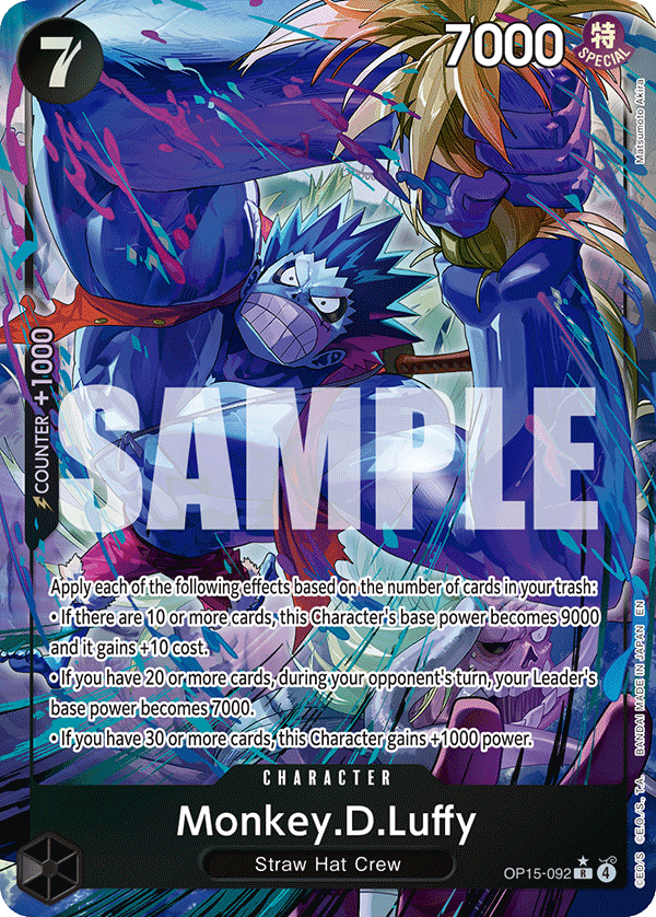 Monkey.D.Luffy (OP15-EB04 OP15-092_p1) — Alt Art