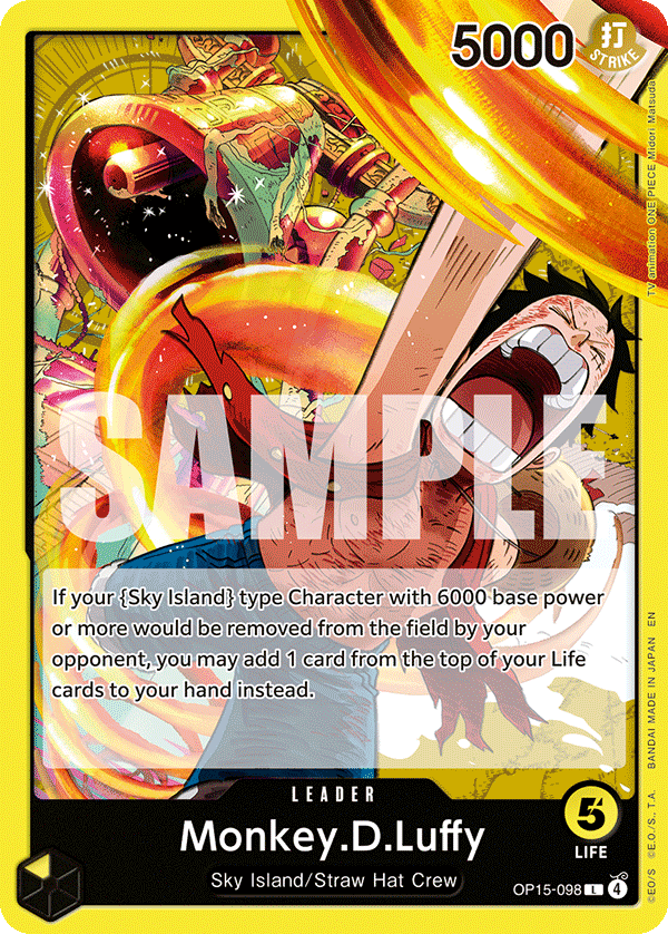 Monkey.D.Luffy (OP15-EB04 OP15-098)