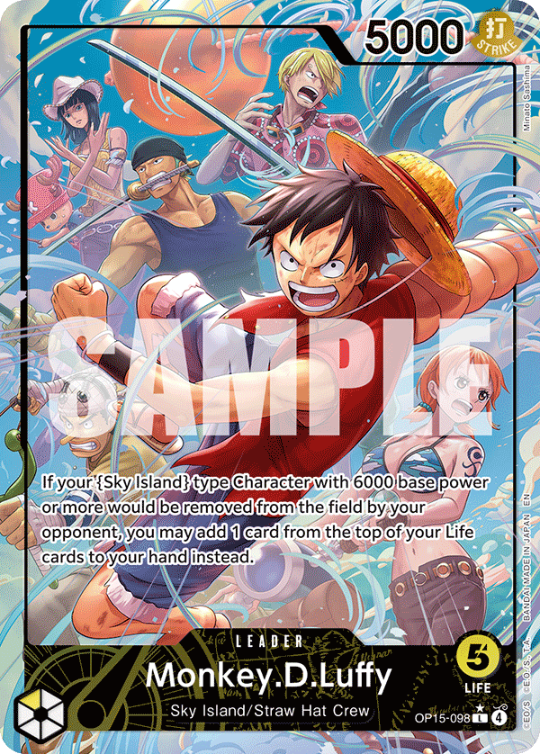 Monkey.D.Luffy (OP15-EB04 OP15-098_p1) — Alt Art