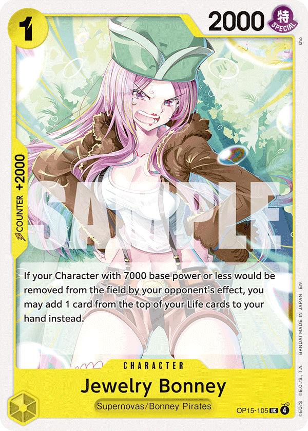 Jewelry Bonney (OP15-EB04 OP15-105)