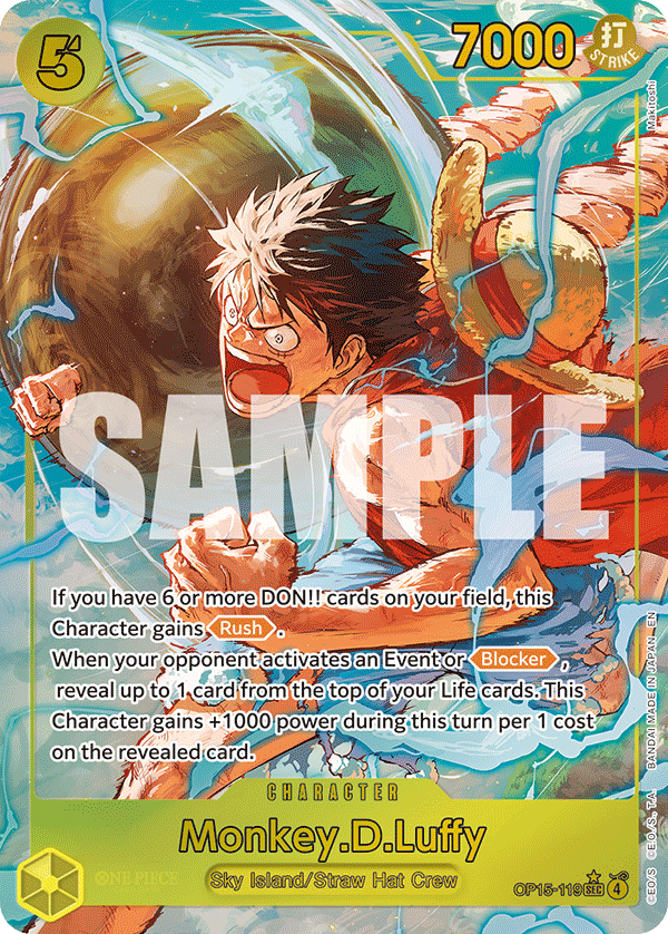 Monkey.D.Luffy (OP15-EB04 OP15-119_p1) — Alt Art