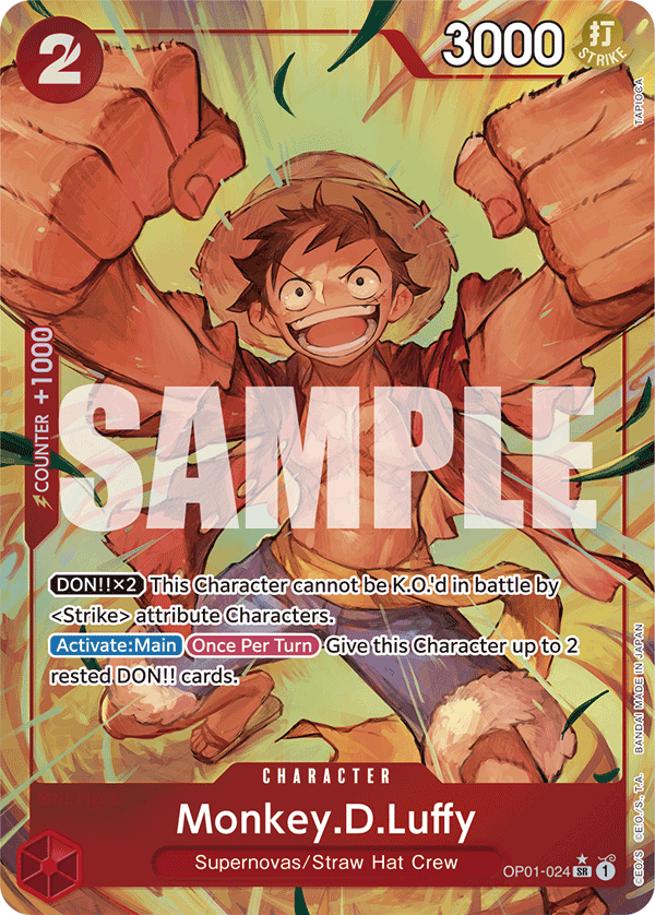 Monkey.D.Luffy (PRB-01 OP01-024_p3) — Alt Art