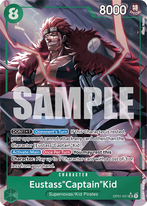 Eustass"Captain"Kid (PRB-01 OP01-051_p4) — Alt Art