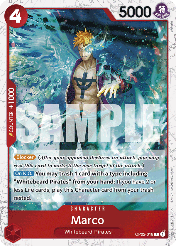 Marco (PRB-01 OP02-018_p4) — Alt Art