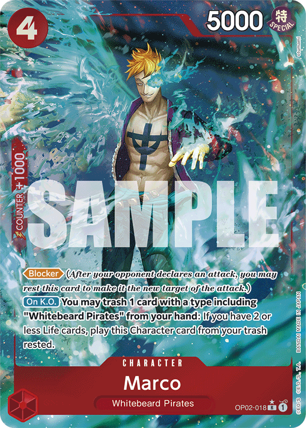 Marco (PRB-01 OP02-018_p5) — Alt Art