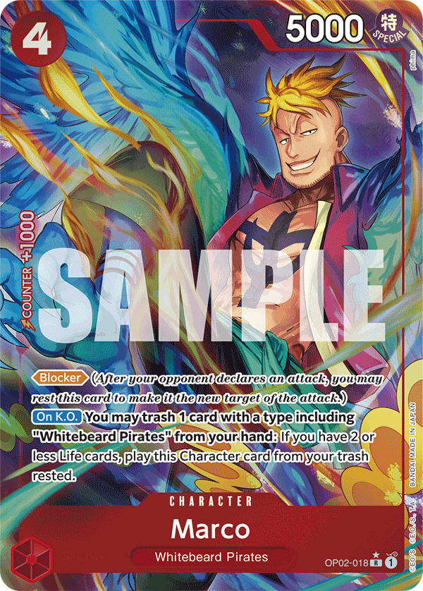 Marco (PRB-01 OP02-018_p6) — Alt Art