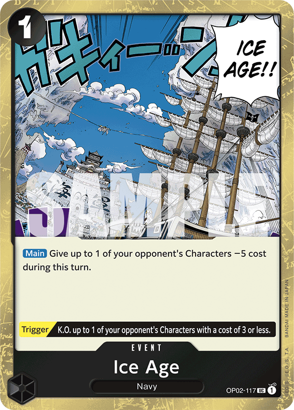 Ice Age (PRB-01 OP02-117_p5) — Alt Art