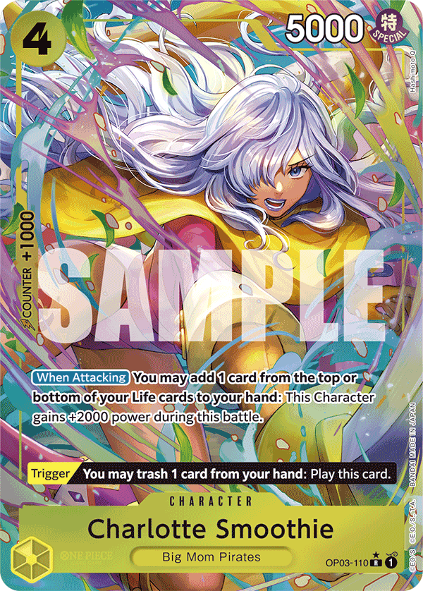 Charlotte Smoothie (PRB-01 OP03-110_p5) — Alt Art