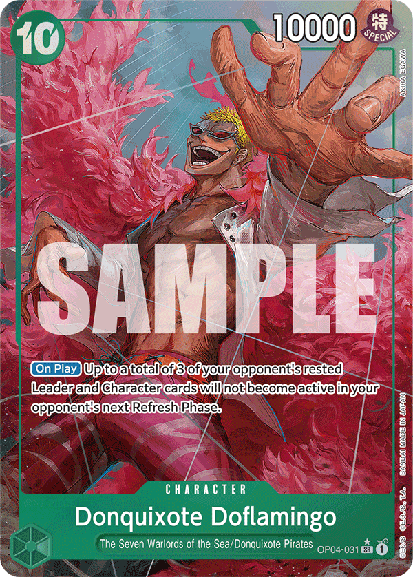 Donquixote Doflamingo (PRB-01 OP04-031_p3) — Alt Art