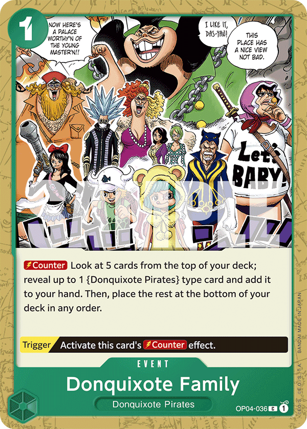 Donquixote Family (PRB-01 OP04-036_r1)