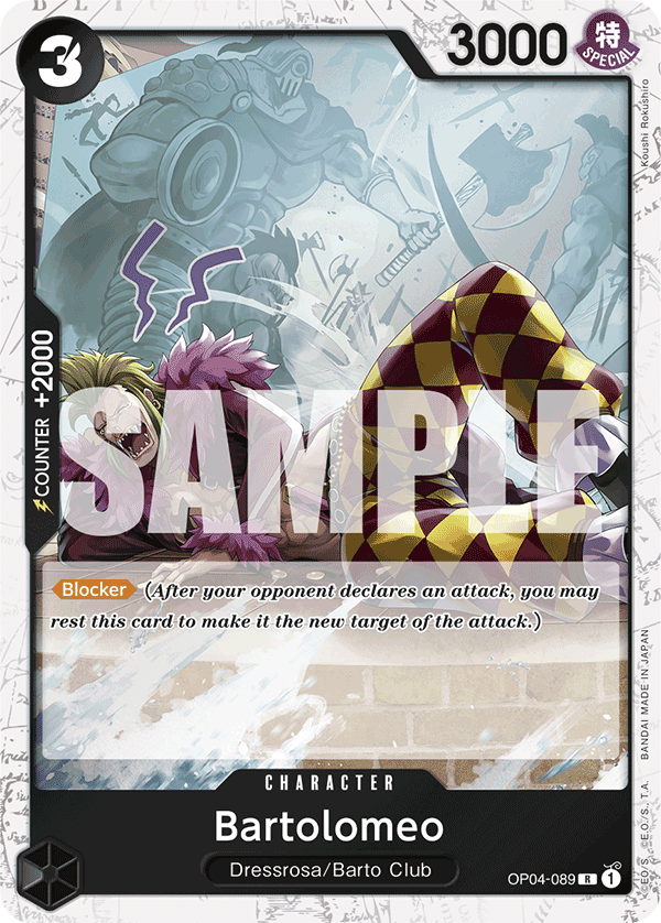 Bartolomeo (PRB-01 OP04-089_p2) — Alt Art