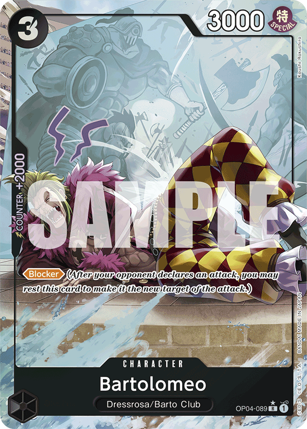 Bartolomeo (PRB-01 OP04-089_p3) — Alt Art