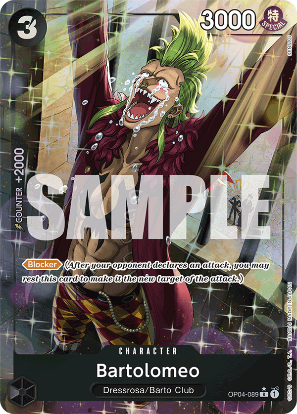 Bartolomeo (PRB-01 OP04-089_p4) — Alt Art