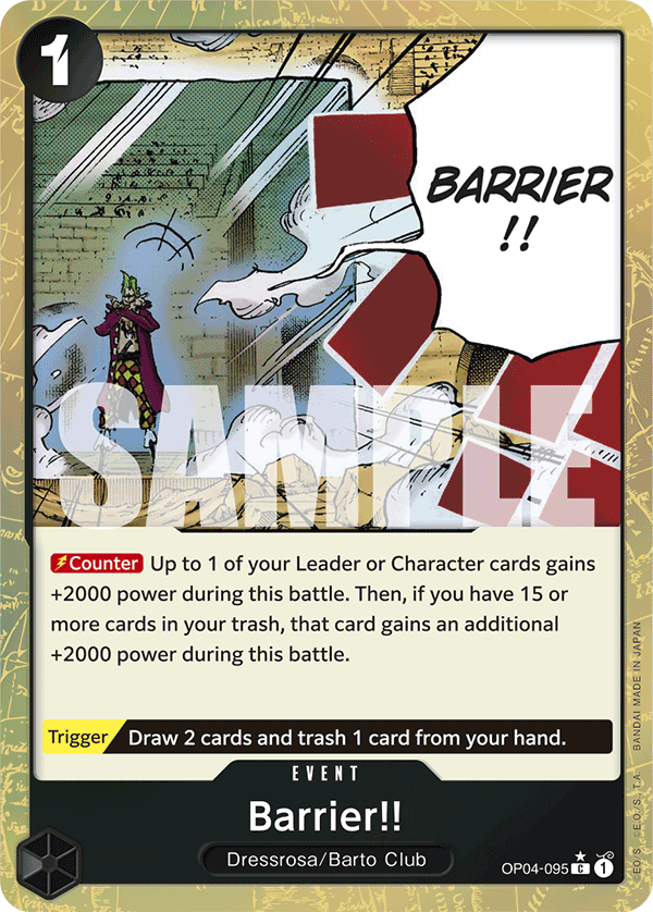 Barrier!! (PRB-01 OP04-095_p3) — Alt Art