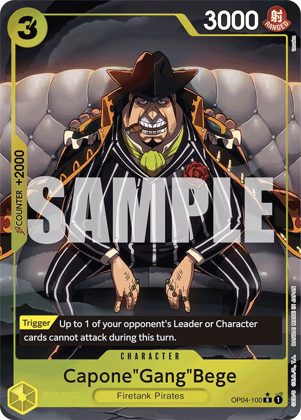 Capone"Gang"Bege (PRB-01 OP04-100_p5) — Alt Art