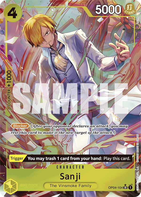 Sanji (PRB-01 OP04-104_p3) — Alt Art