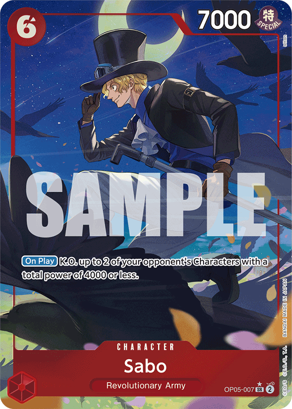 Sabo (PRB-01 OP05-007_p3) — Alt Art