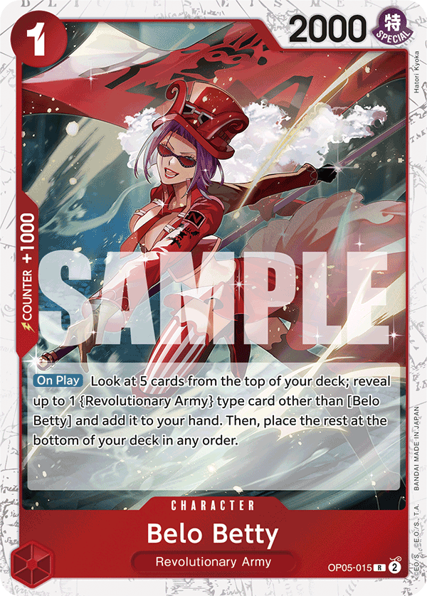 Belo Betty (PRB-01 OP05-015_p3) — Alt Art