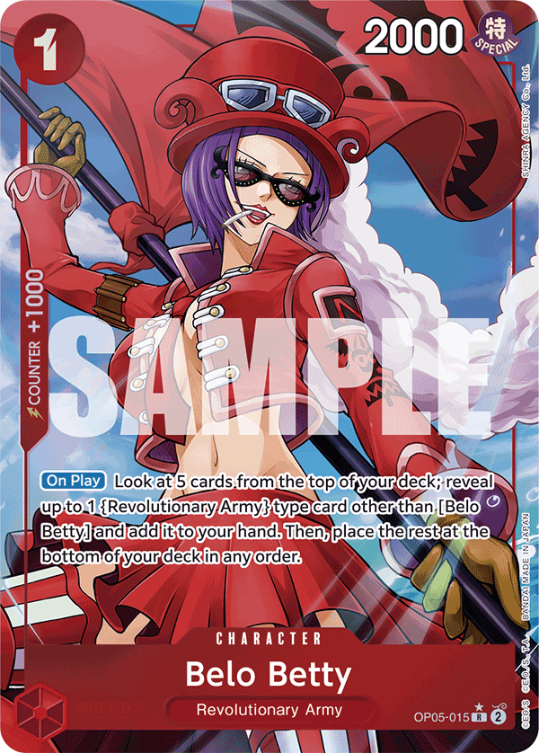 Belo Betty (PRB-01 OP05-015_p5) — Alt Art