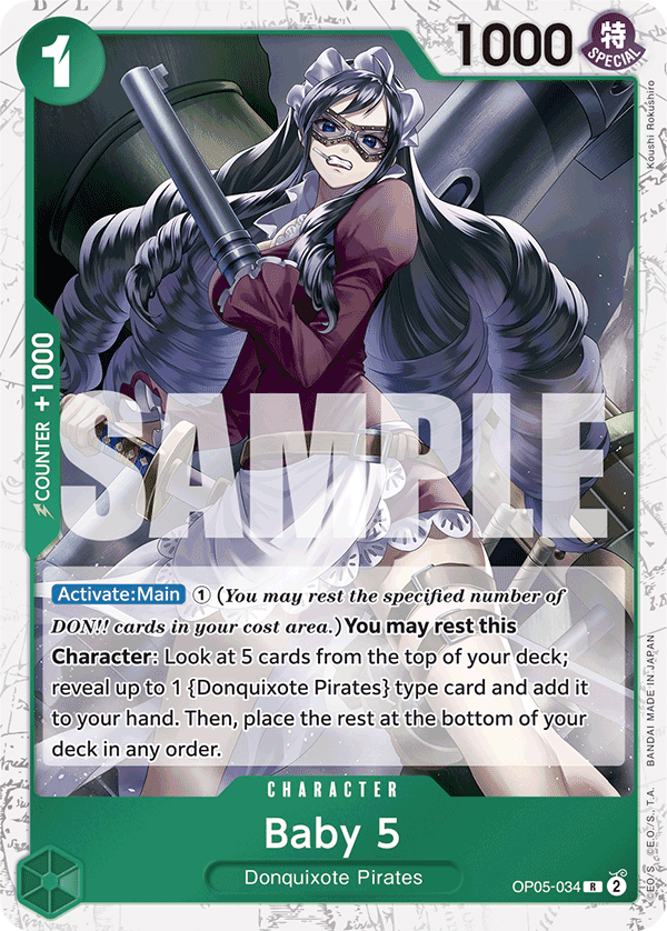 Baby 5 (PRB-01 OP05-034_p3) — Alt Art