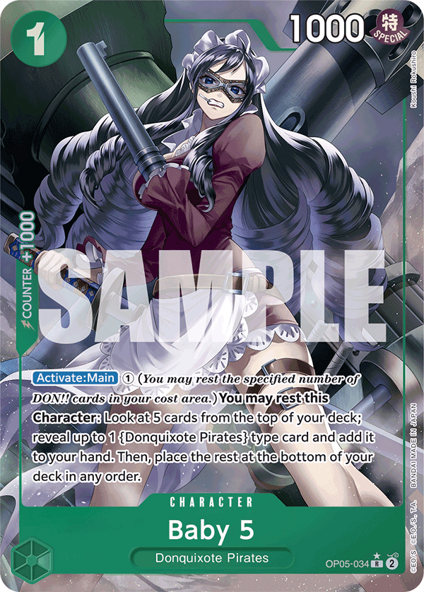 Baby 5 (PRB-01 OP05-034_p4) — Alt Art