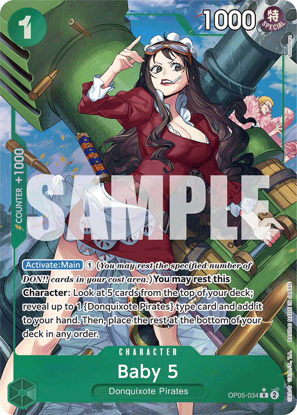 Baby 5 (PRB-01 OP05-034_p5) — Alt Art
