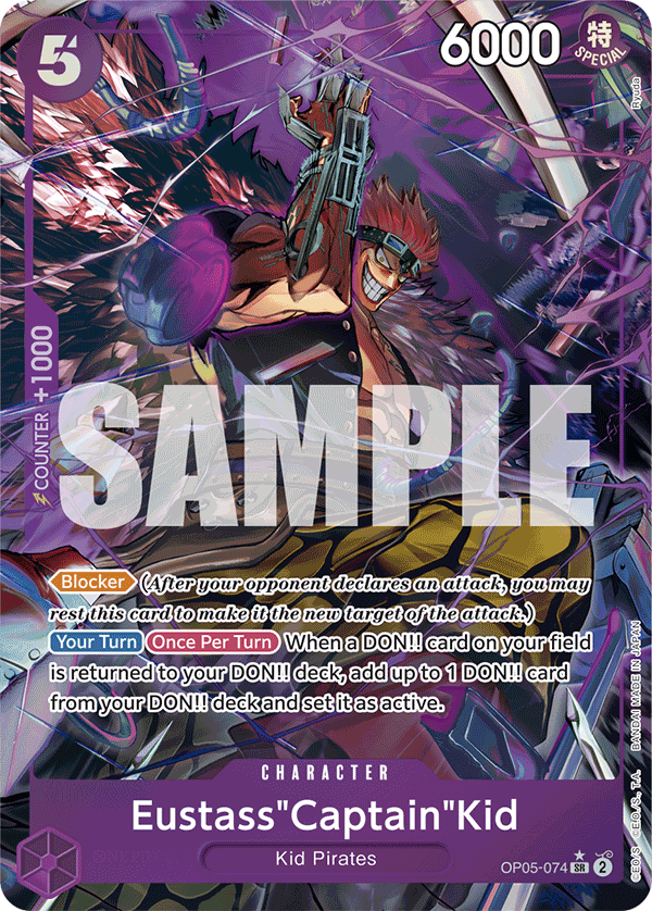 Eustass"Captain"Kid (PRB-01 OP05-074_p5) — Alt Art