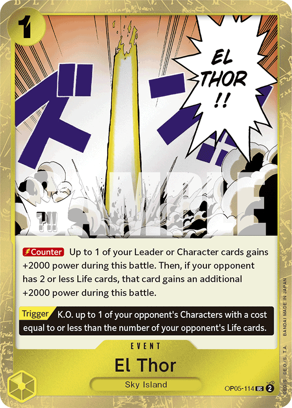 El Thor (PRB-01 OP05-114_p2) — Alt Art
