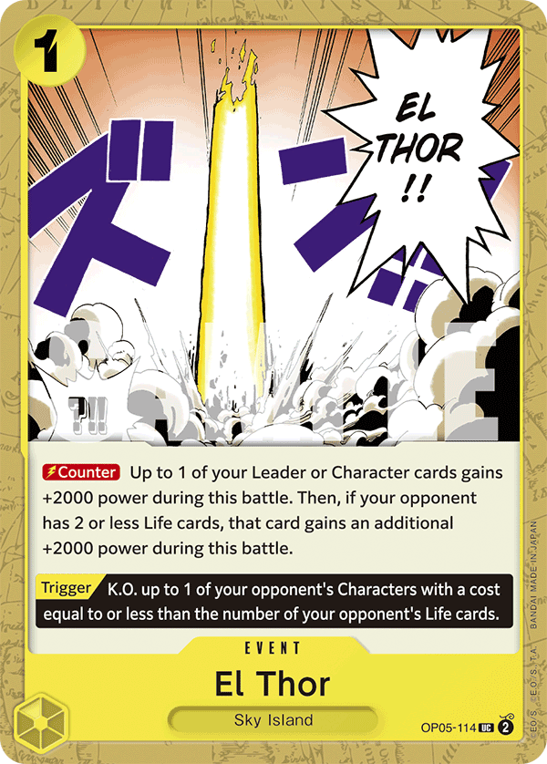 El Thor (PRB-01 OP05-114_r1)
