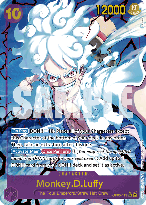 Monkey.D.Luffy (PRB-01 OP05-119_p4) — Alt Art