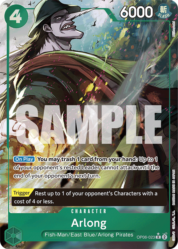 Arlong (PRB-01 OP06-023_p3) — Alt Art