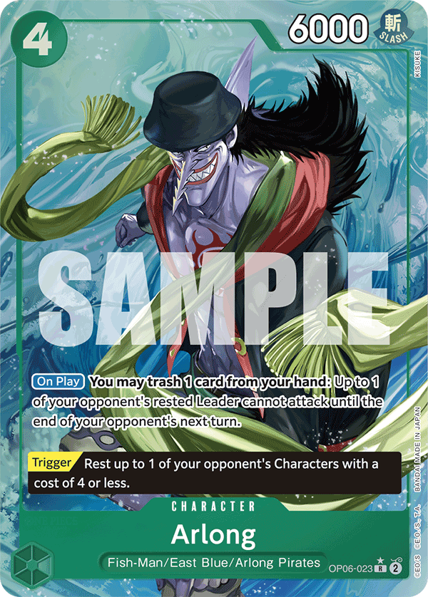 Arlong (PRB-01 OP06-023_p4) — Alt Art