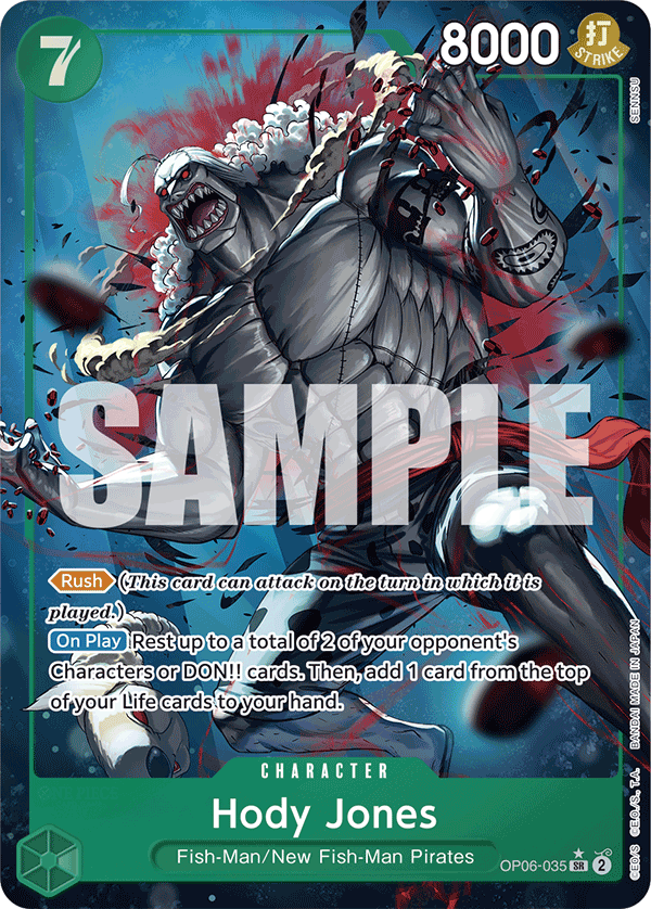 Hody Jones (PRB-01 OP06-035_p3) — Alt Art