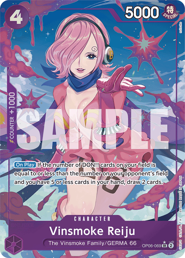 Vinsmoke Reiju (PRB-01 OP06-069_p4) — Alt Art