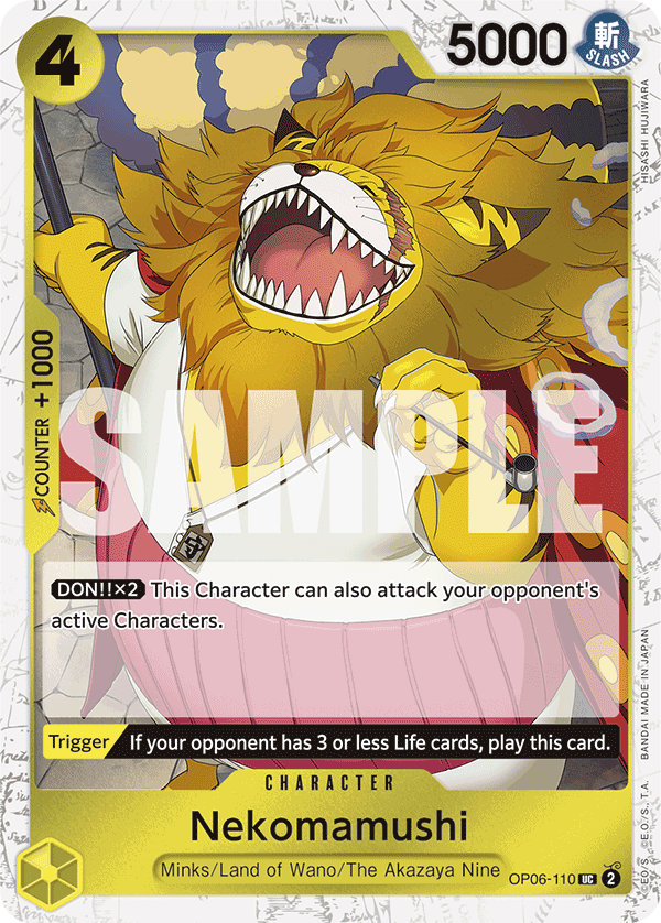 Nekomamushi (PRB-01 OP06-110_p3) — Alt Art