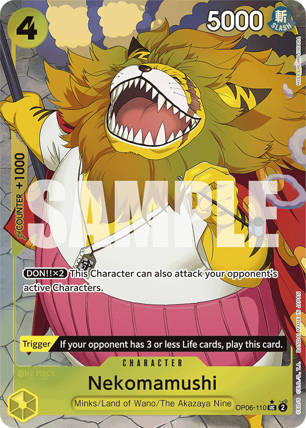 Nekomamushi (PRB-01 OP06-110_p4) — Alt Art