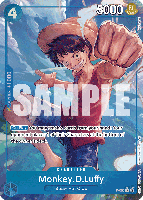 Monkey.D.Luffy (PRB-01 P-055_p3) — Alt Art