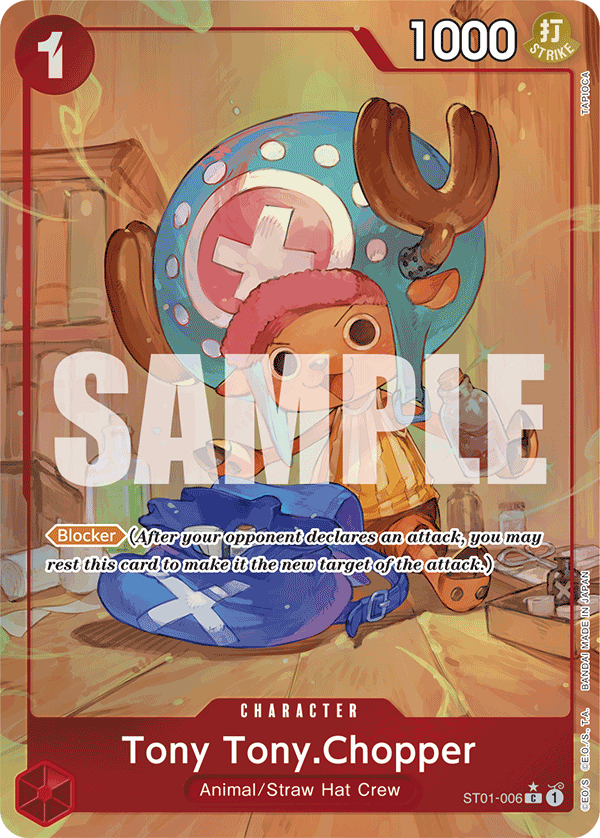 Tony Tony.Chopper (PRB-01 ST01-006_p8) — Alt Art