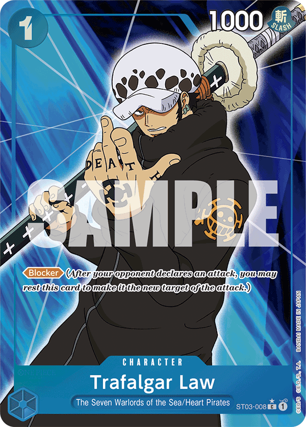 Trafalgar Law (PRB-01 ST03-008_p7) — Alt Art