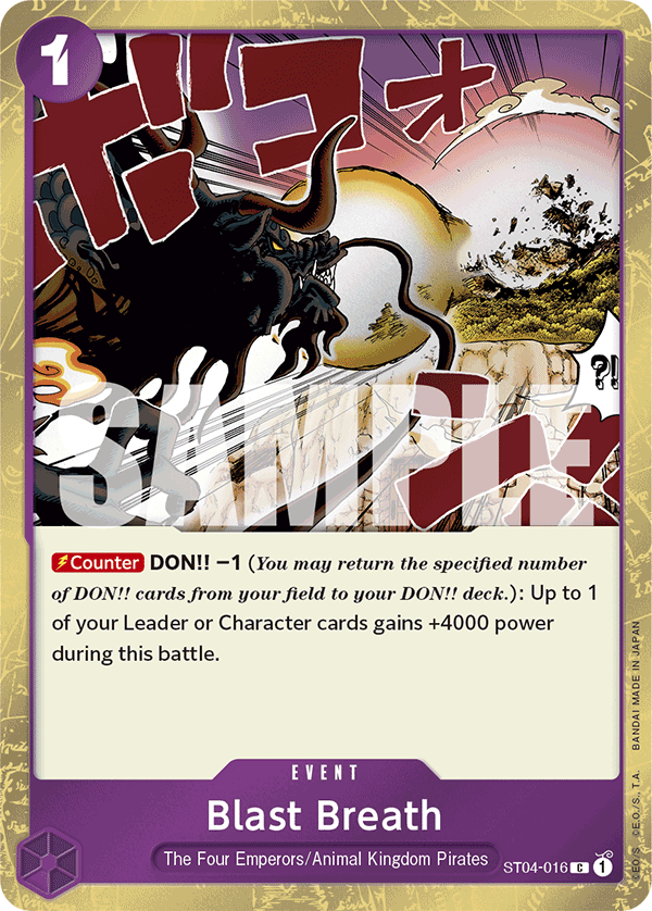Blast Breath (PRB-01 ST04-016_p2) — Alt Art
