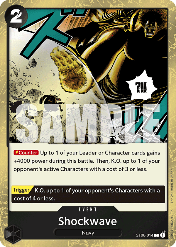 Shockwave (PRB-01 ST06-014_p2) — Alt Art
