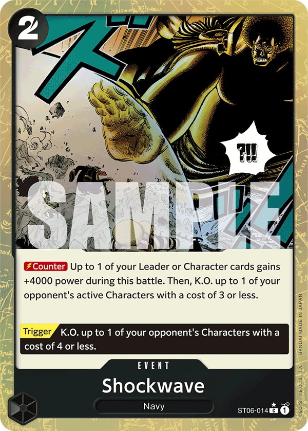 Shockwave (PRB-01 ST06-014_p3) — Alt Art
