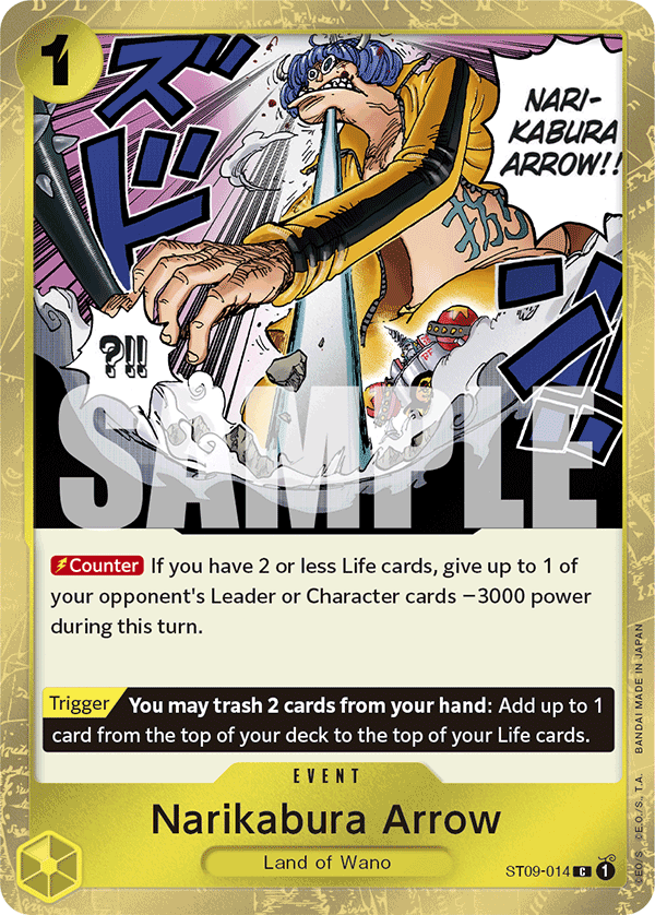 Narikabura Arrow (PRB-01 ST09-014_p2) — Alt Art