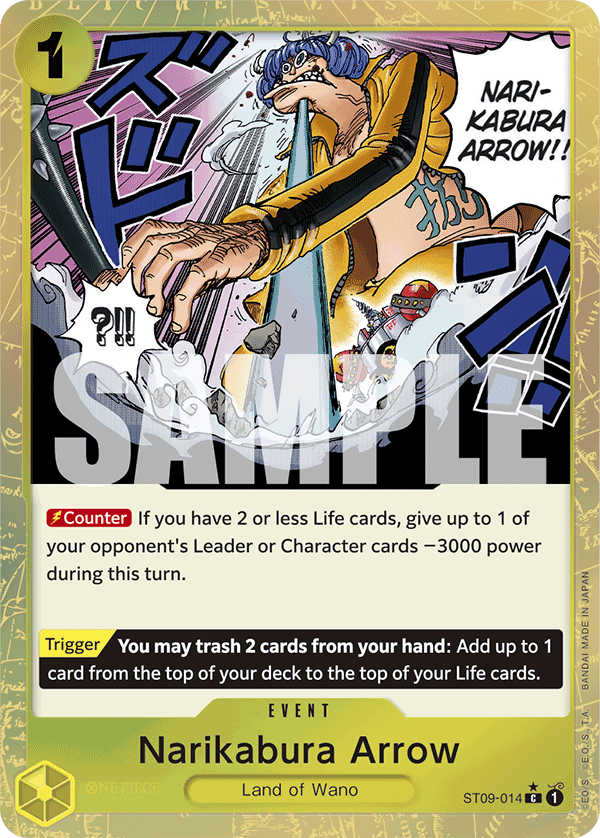 Narikabura Arrow (PRB-01 ST09-014_p3) — Alt Art