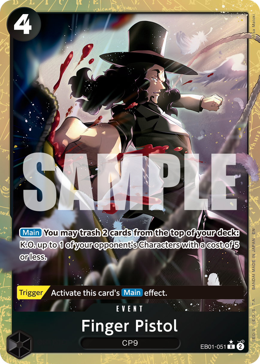 Finger Pistol (PRB-02 EB01-051_p1) — Alt Art