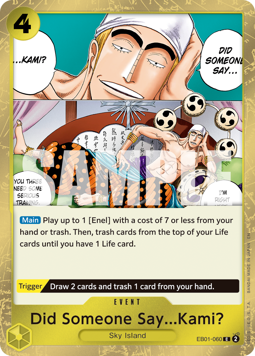 Did Someone Say...Kami? (PRB-02 EB01-060_p1) — Alt Art