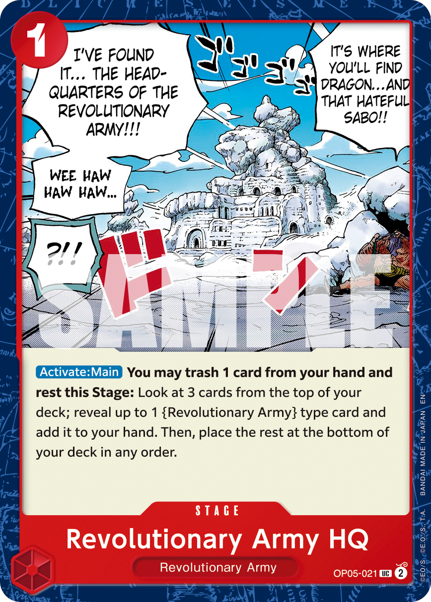 Revolutionary Army HQ (PRB-02 OP05-021_r1)